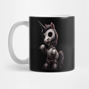 Spooky magical haunted unicorn Mug